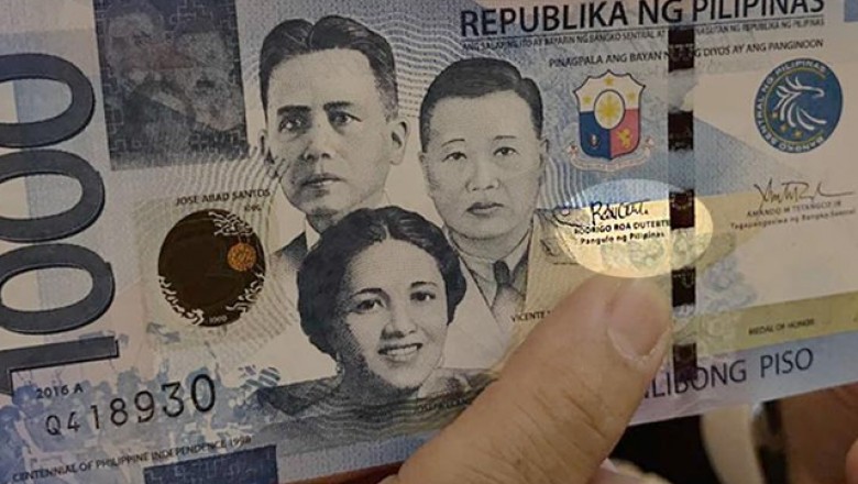 Pres. Duterte's signature is now on your banknotes