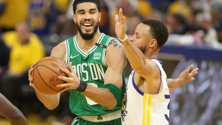 Golden Warriors defense contains Jayson Tatum to 12 points