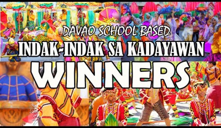 Indak-Indak sa Kadayawan 2024 Winners Davao School Based Category